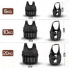 5-20 Kg Weighted Vest Gym Running Fitness Sports Training Weight Loss Jacket UK