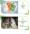 [5-Pack] Food Prep & Storage Glass Containers with Lids - Airtight Glass Meal Prep Containers Reusable (880 Millilitres - 1 Compartment)