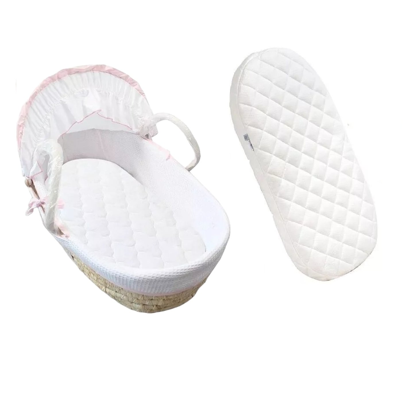 Altasawuq Cushy Moses Pram Basket Mattress for Your Baby's Comfort