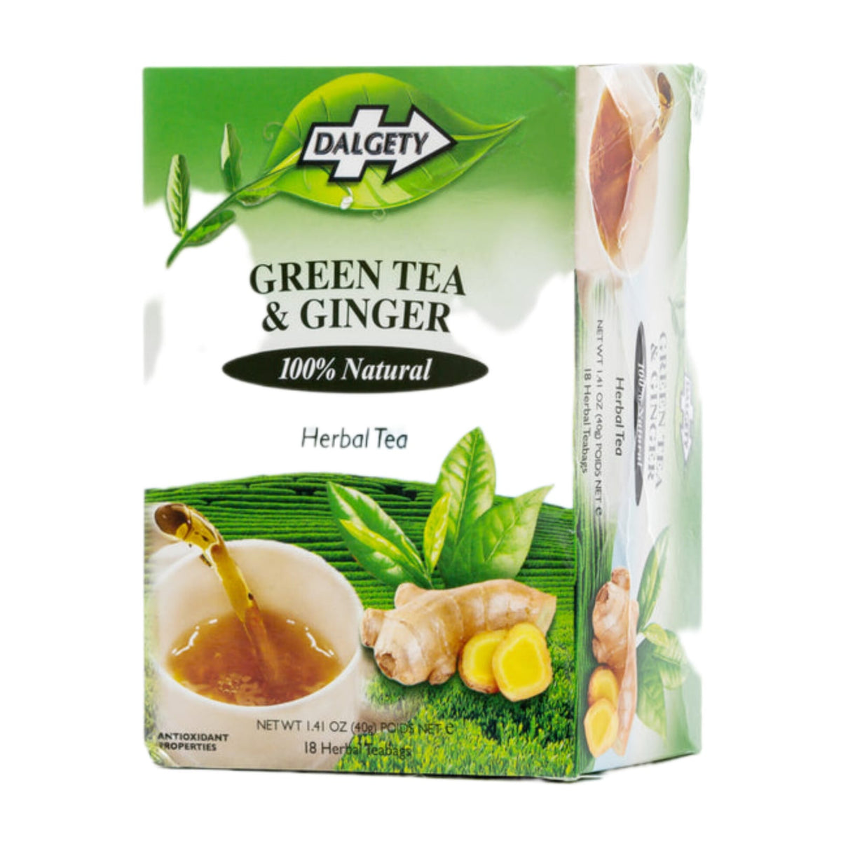 A Box Of Dalgety Green Ginger Tea