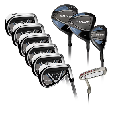 Edge 10-Piece Graphite Golf Club Set - Right Handed