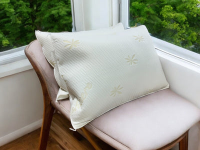 Altasawuq Memory Foam Bamboo Bed Pillow