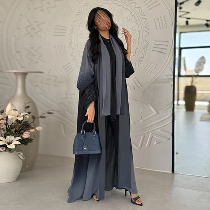 Altasawuq Eid Muslim Abaya Women Cardigan Jalabiya Morocco Party Dresses Dubai Sparkling Abayas Kaftan Vestidos Arab Long Robe 2024