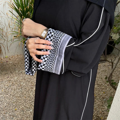 Altasawuq Ramadan Eid Black Dubai Muslim Modest Kaftan Dress Abaya Islam Kebaya Caftan Marocain Abayas For Women Robe Femme Musulmaan