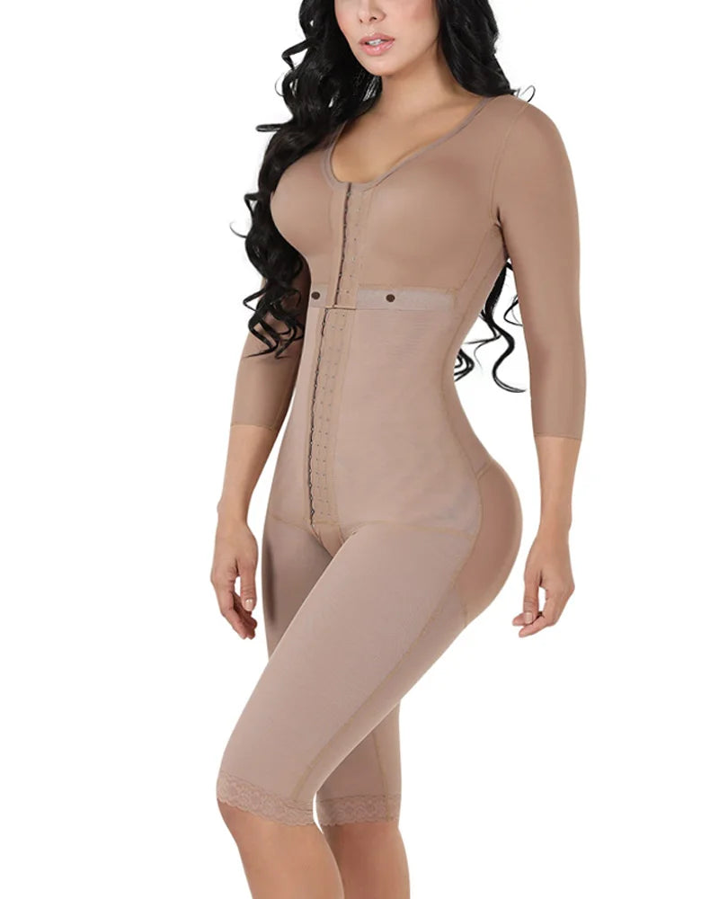 Fajas Colombianas Body Shaper Girdles for Women Tummy Control Post Surgery Compression Female Butt Lifter Shapewear Bodysuits