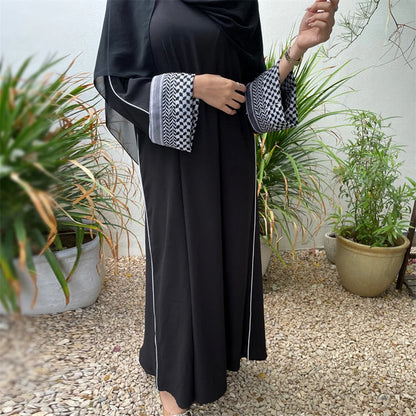 Altasawuq Ramadan Eid Black Dubai Muslim Modest Kaftan Dress Abaya Islam Kebaya Caftan Marocain Abayas For Women Robe Femme Musulmaan