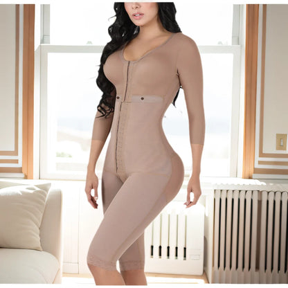 Fajas Colombianas Body Shaper Girdles for Women Tummy Control Post Surgery Compression Female Butt Lifter Shapewear Bodysuits