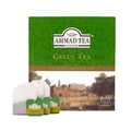 A box of Ahmed Tea Green Tea