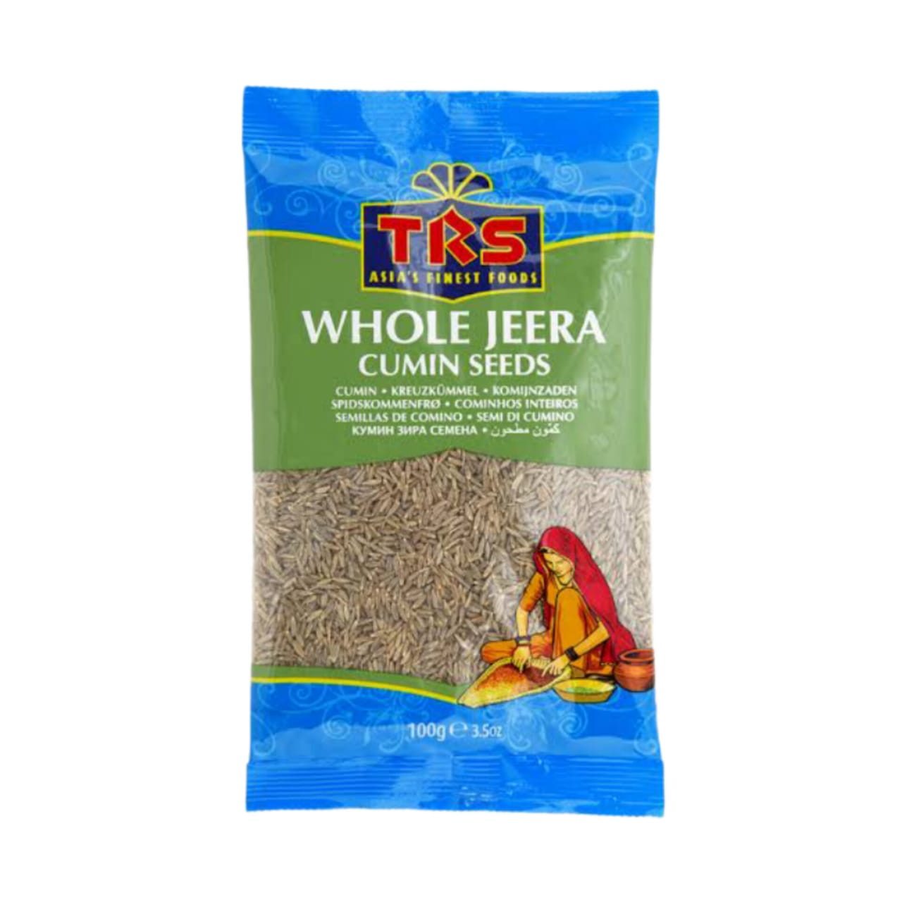 A Bag Of TRS Whole Jeera Cumin Seeds