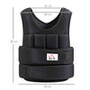 Weight Vest Adjustable Exerice Workout W/ 36 Weights Padding Fitness Black