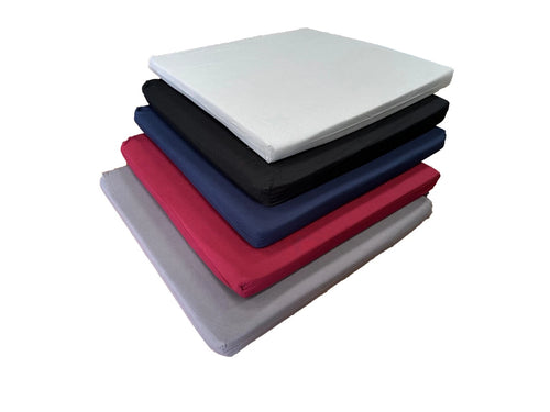 Waterproof garden seat pad with removable zip cover, 3cm thick