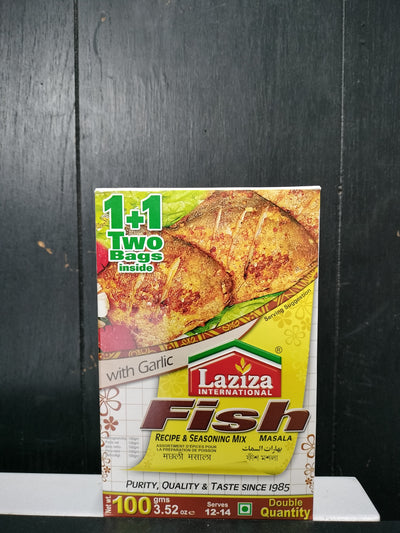 Altasawuq Laziza Fish Mix Masala Recipe and Seasoning with Garlic