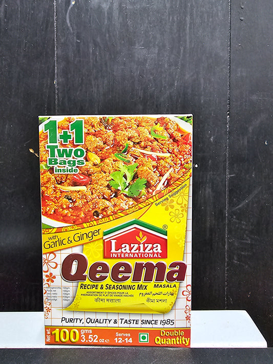 Altasawuq Laziza Qeema Mix Masala Recipe and Seasoning with Ginger and Garlic