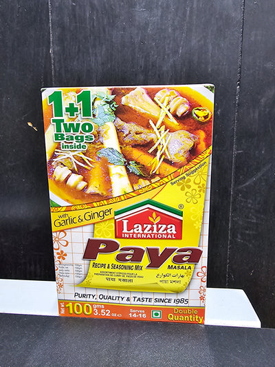 Altasawuq Laziza Paya Mix Masala Recipe and Seasoning with Ginger and Garlic
