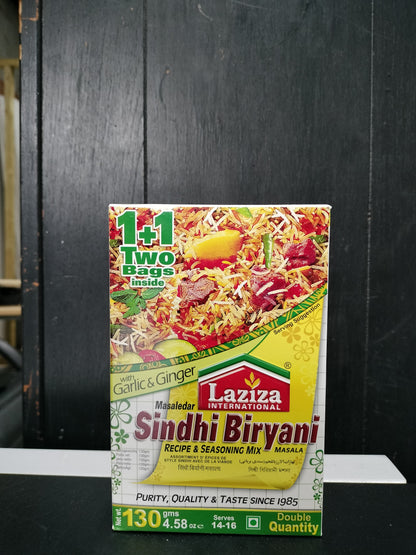 Altasawuq Laziza Sindhi Biryani Mix Masala Recipe and Seasoning with Ginger and Garlic