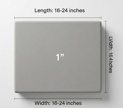 Altasawuq Seat Pads Cushion 1 inch thickAltasawuq 1-Inch Thick Seat Pad Cushion (Available in Custom Sizes)