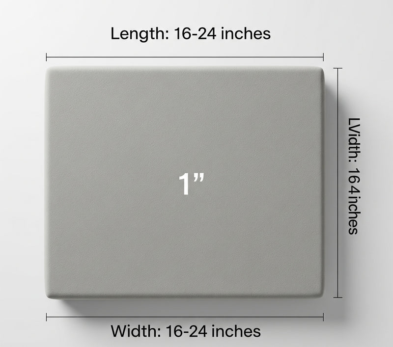 Altasawuq Seat Pads Cushion 1 inch thickAltasawuq 1-Inch Thick Seat Pad Cushion (Available in Custom Sizes)