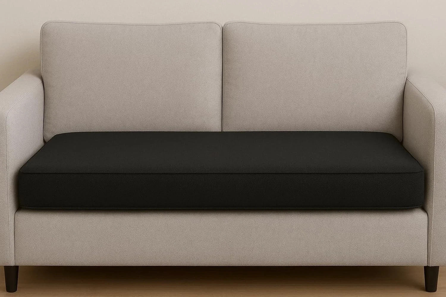 3 seater memory foam sofa booster cushion 183 x 53 x 10 cm